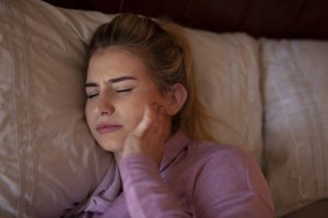 Jaw pain from bruxisum tmj while sleeping